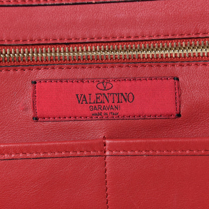 Valentino Garavani Vitello Medium Rockstud All Over Tote Rosso Valentino 15 of 16