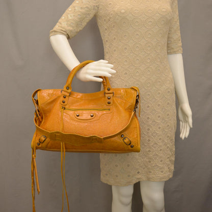 Balenciaga Chevre City Marigold 2 of 9