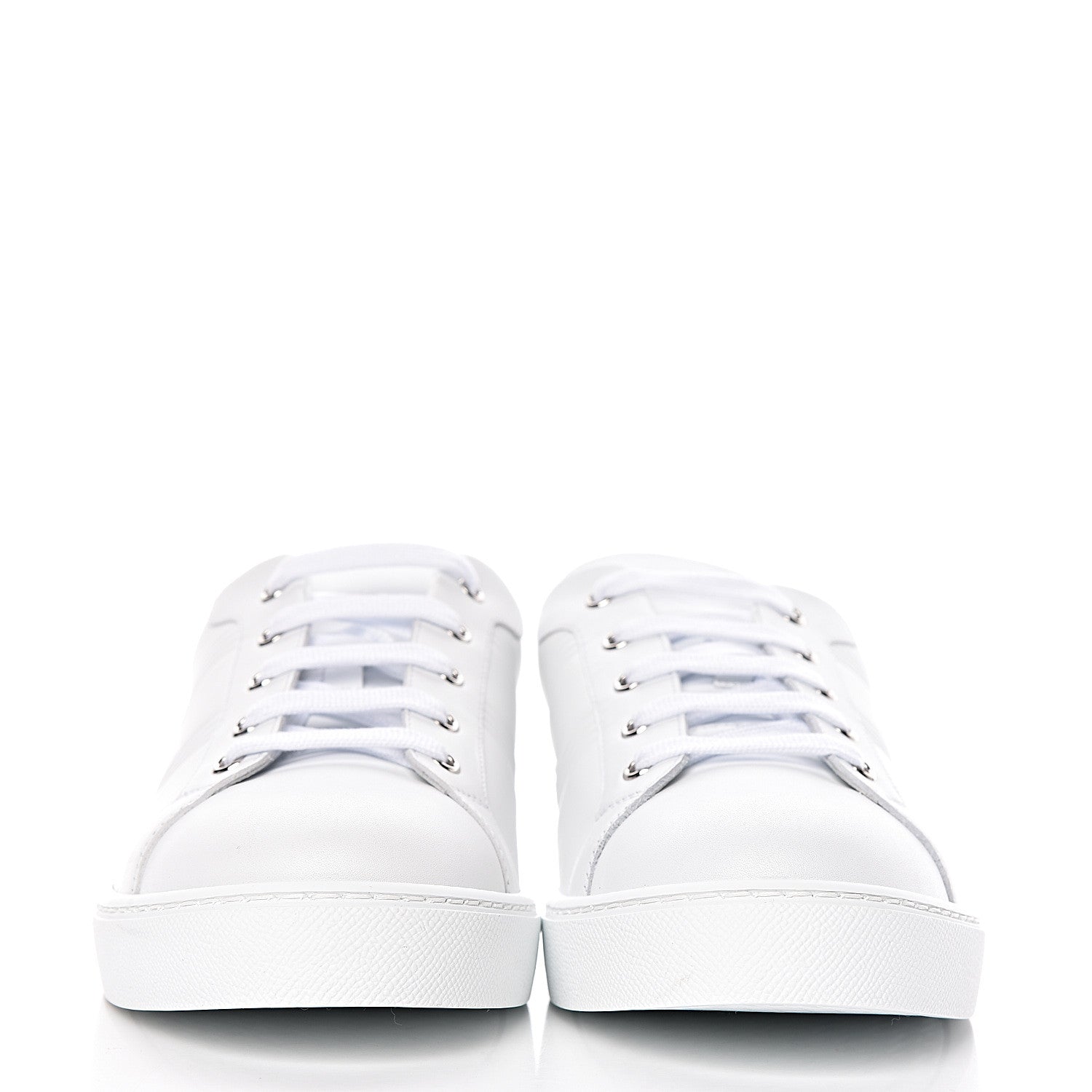 Hermes Calfskin Mens Advantage Sneakers 43 White 2 of 8