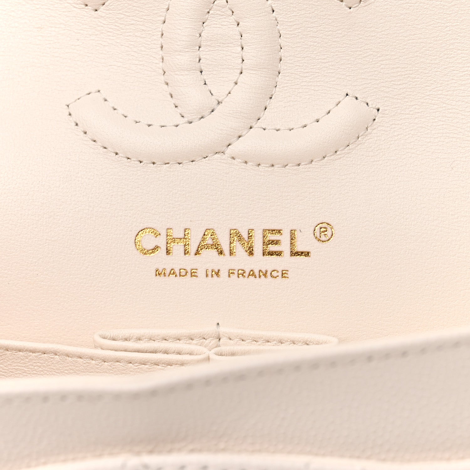 Chanel Caviar Quilted Small Double Flap White 6 of 11