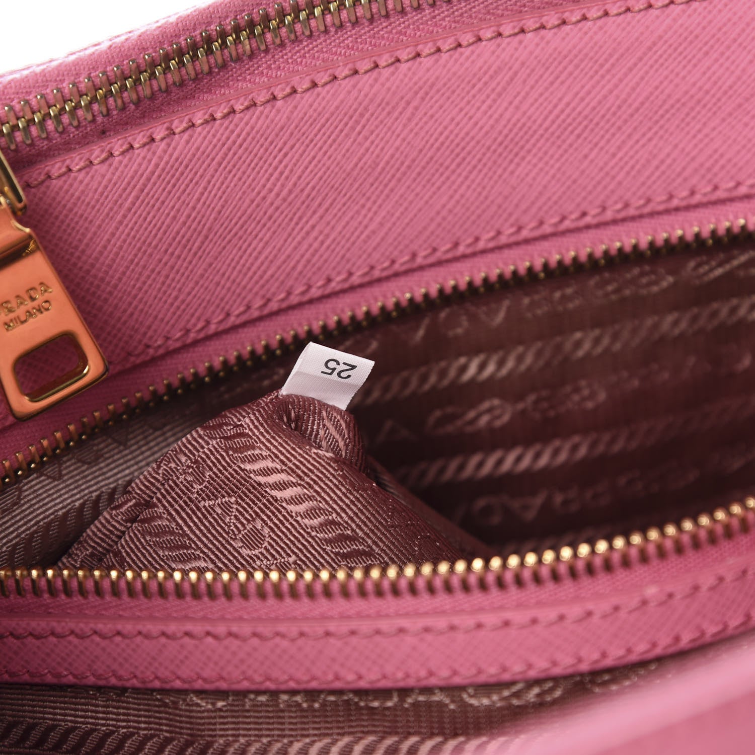 Prada Saffiano Medium Galleria Double Zip Tote Geranio 9 of 12