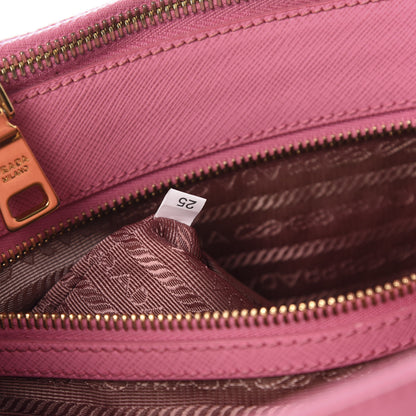 Prada Saffiano Medium Galleria Double Zip Tote Geranio 9 of 12