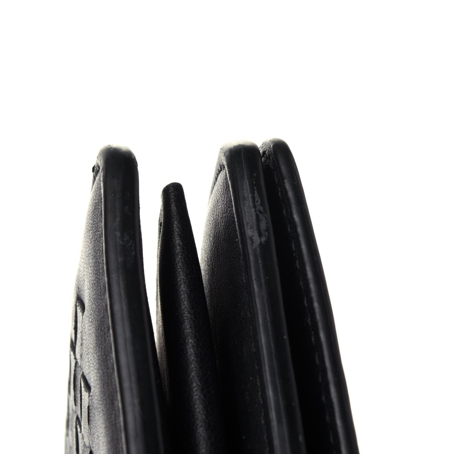 Bottega Veneta Nappa Intrecciato Continental Wallet On Chain Black 4 of 4