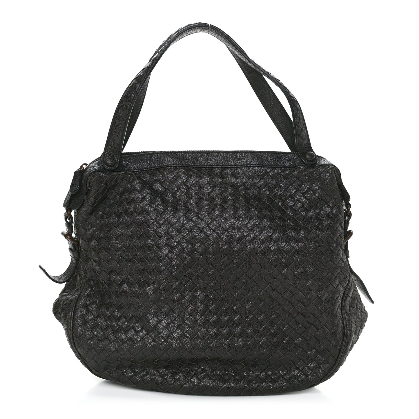 Goatskin Intrecciato Belly 76 Bag Matita
