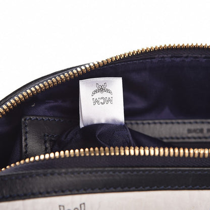 MCM Visetos Heritage Boston Satchel White 18 of 18