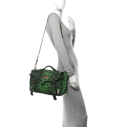 Mulberry Lizard Print Travel Day Grass Green 2 of 14
