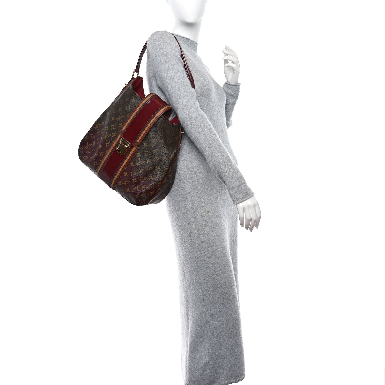 Louis Vuitton Monogram Mirage Musette Bordeaux 2 of 9