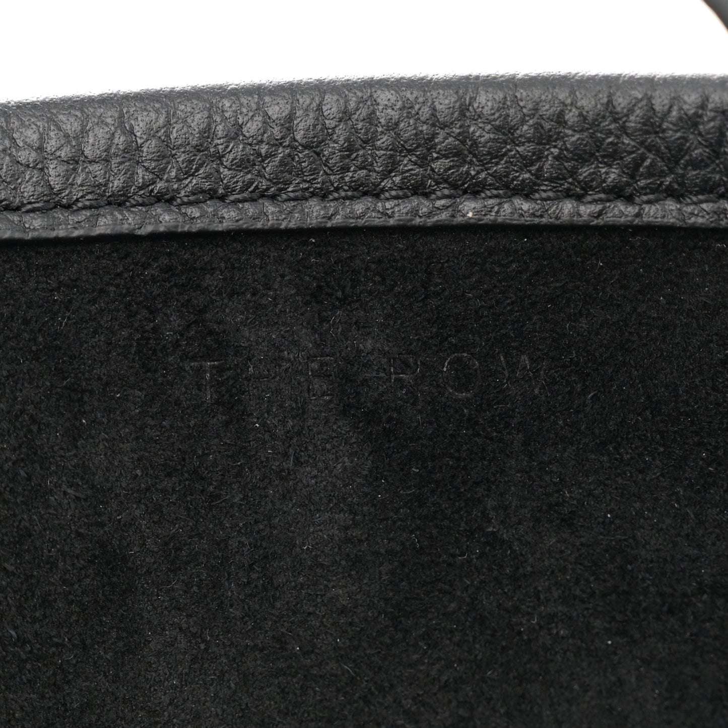 Grained Calfskin Park Tote Three Black