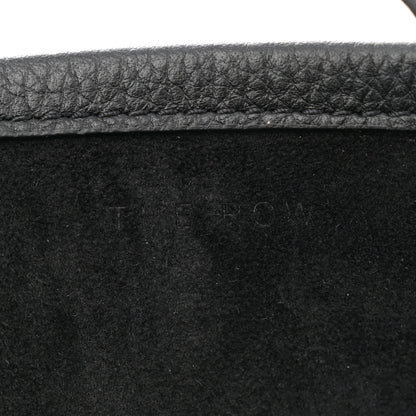 The Row Grained Calfskin Park Tote Three Black 7 of 13