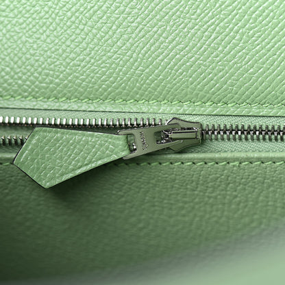 Hermes Epsom Kelly Sellier 32 Vert Criquet 18 of 40