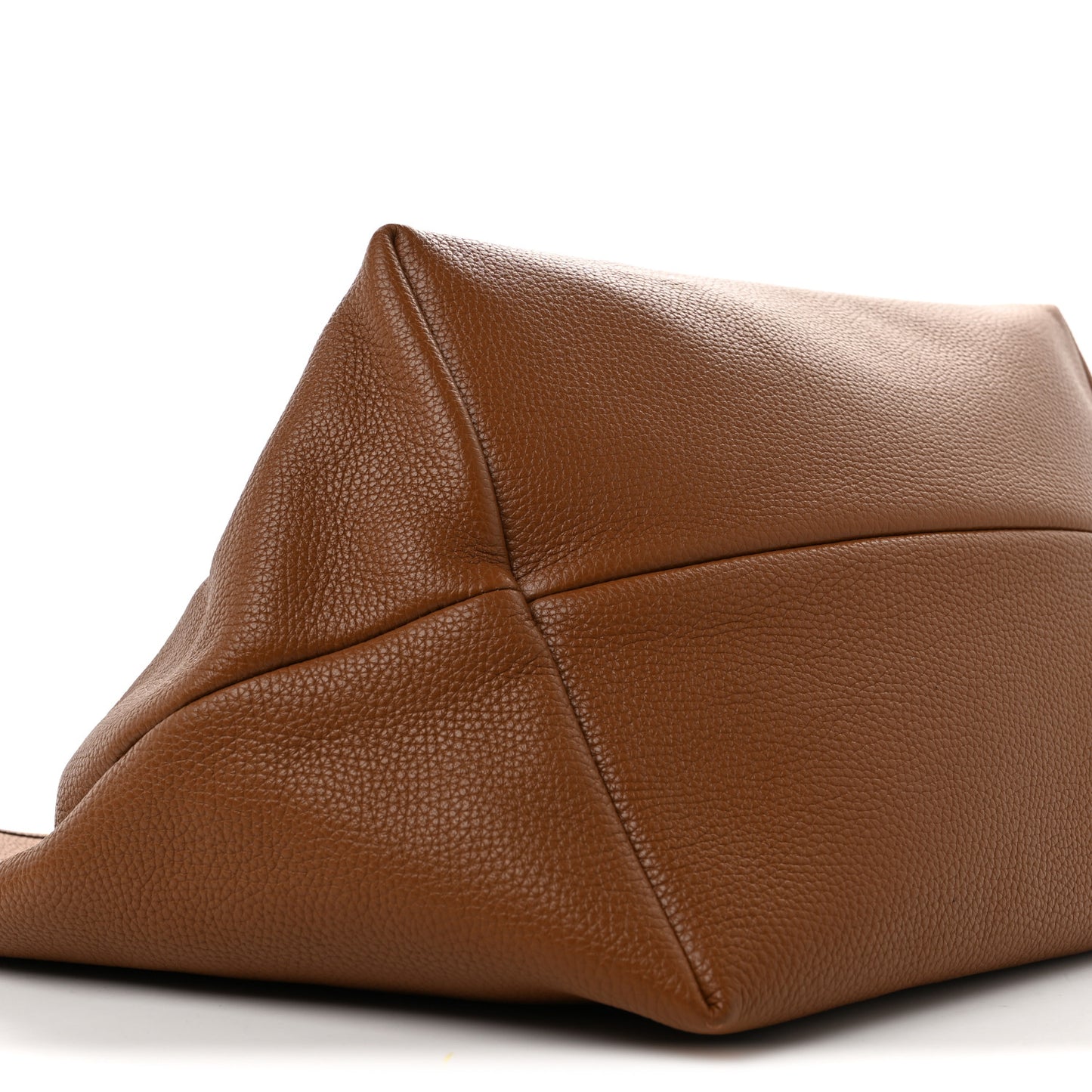 Grained Calfskin Monogram Large Totissima Reversible Tote Brown