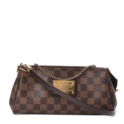 Louis Vuitton Damier Ebene Eva Clutch 1 of 11