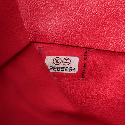 Chanel Washed Caviar Medium Double Flap Fuchsia 8 of 8
