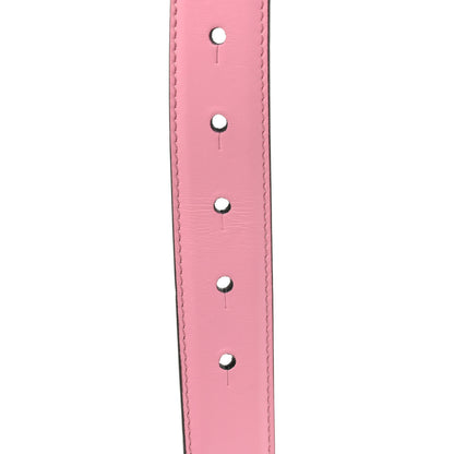 Versace Calfskin La Medusa Belt 95 38 Pink 6 of 6