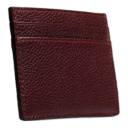 Gucci Grainy Calfskin Zumi Card Holder Vintage Bordeaux 3 of 6