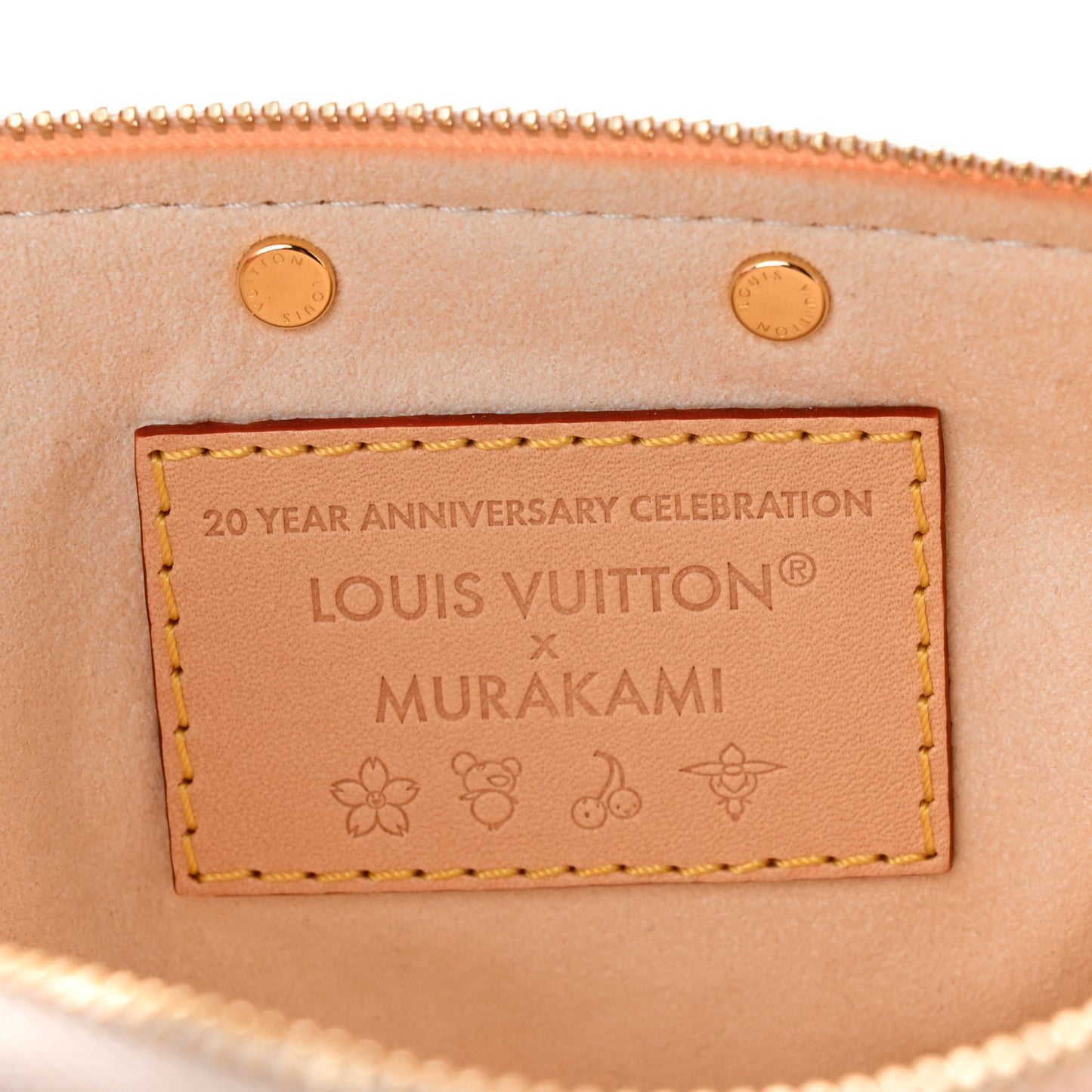 LV X TM Monogram Multicolor Pochette Accessories White