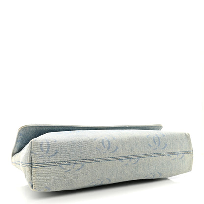 Chanel Denim CC Clutch Blue 4 of 10