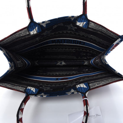 Christian Dior Canvas Embroidered Exclusive US Book Tote Multicolor 5 of 10