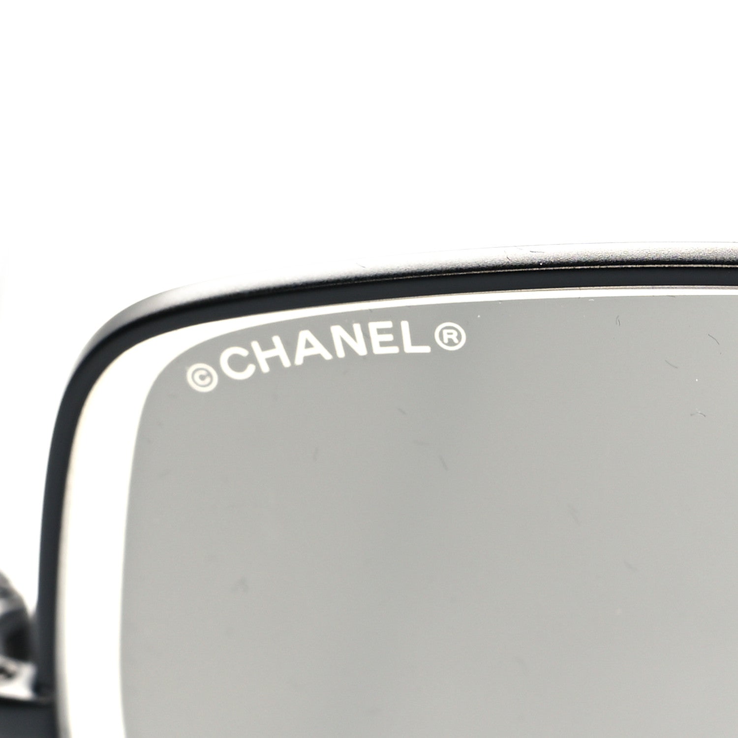 Chanel Metal Butterfly Removable Pearl Chain Sunglasses 4262 Black 7 of 8