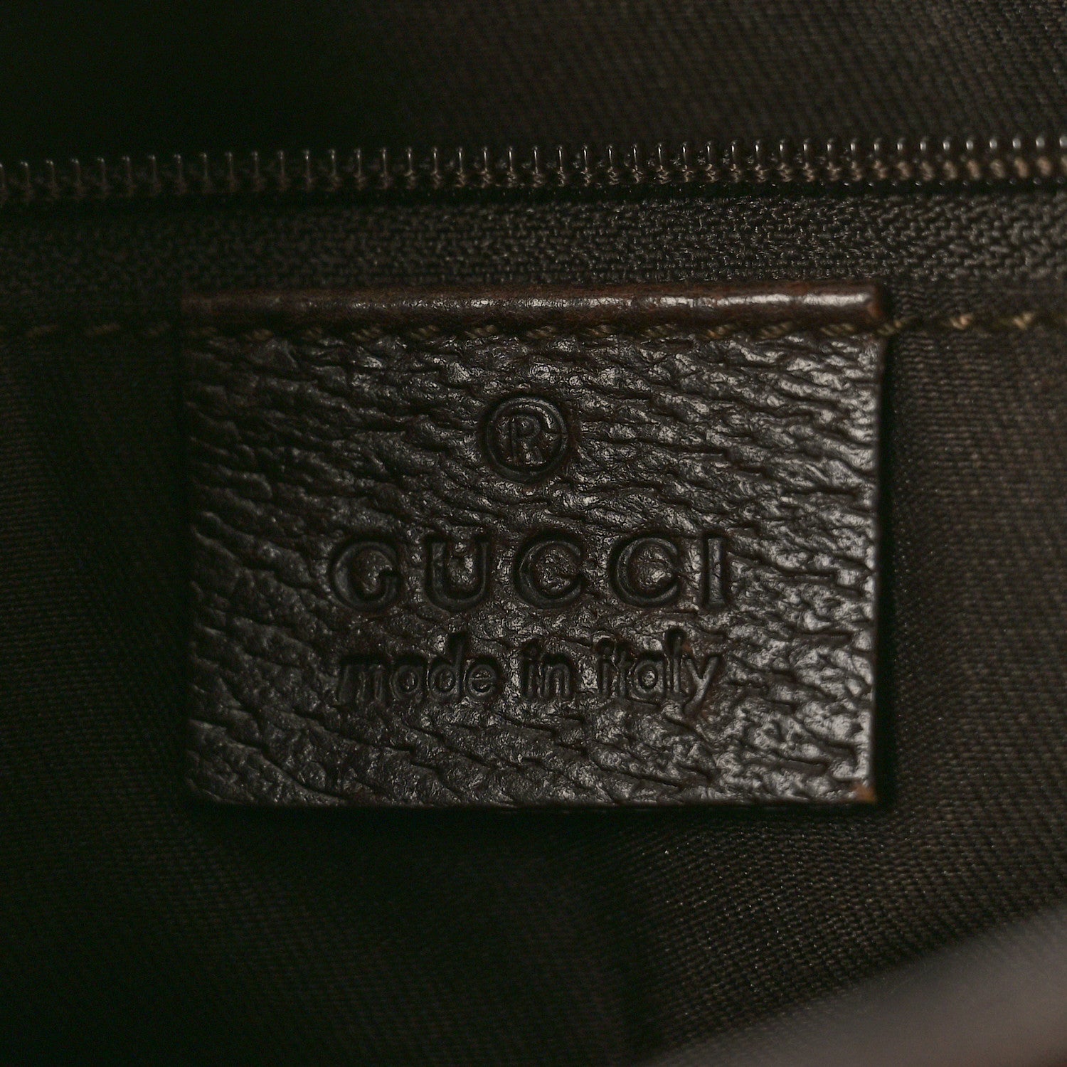 Gucci Monogram Eclipse Messenger Bag Dark Brown 6 of 10
