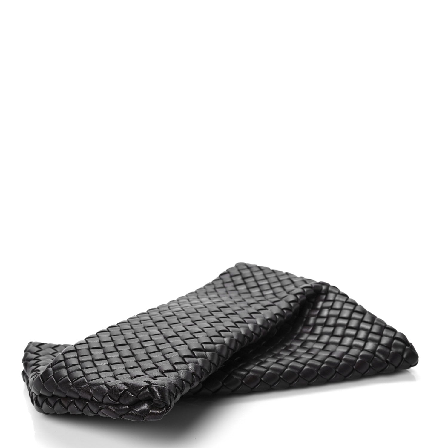 Bottega Veneta Nappa Intrecciato Crisscross Clutch Fondente 4 of 7
