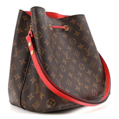 Louis Vuitton Monogram Neonoe MM Coquelicot 3 of 12
