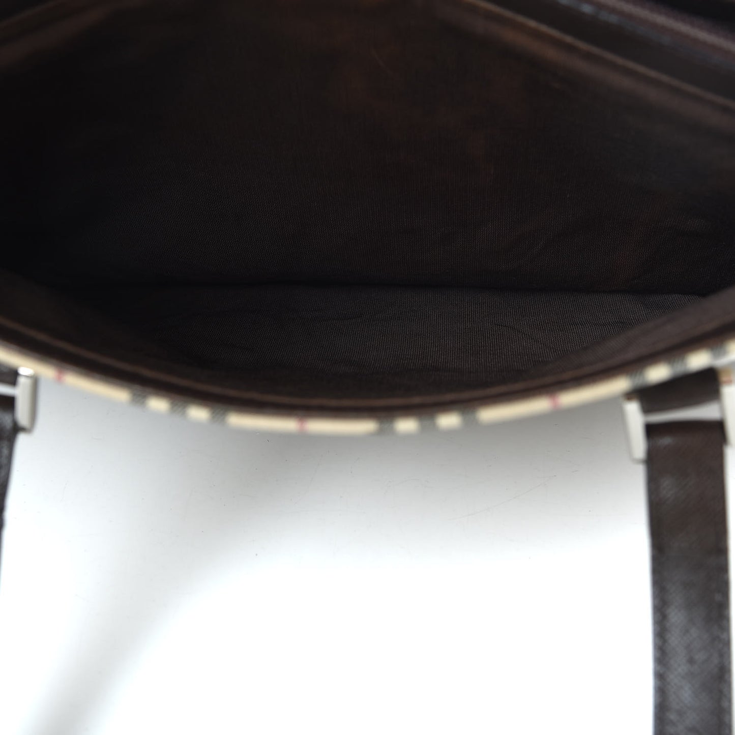 Vintage Check Tote Black