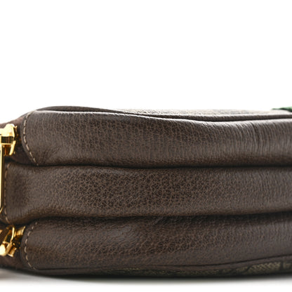 Gucci GG Supreme Monogram Web Mini Ophidia GG Bag Brown 11 of 12