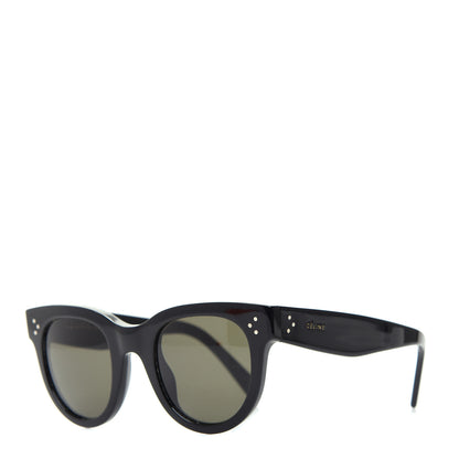 Celine Acetate New Audrey Sunglasses CL 41053/S Black 1 of 8