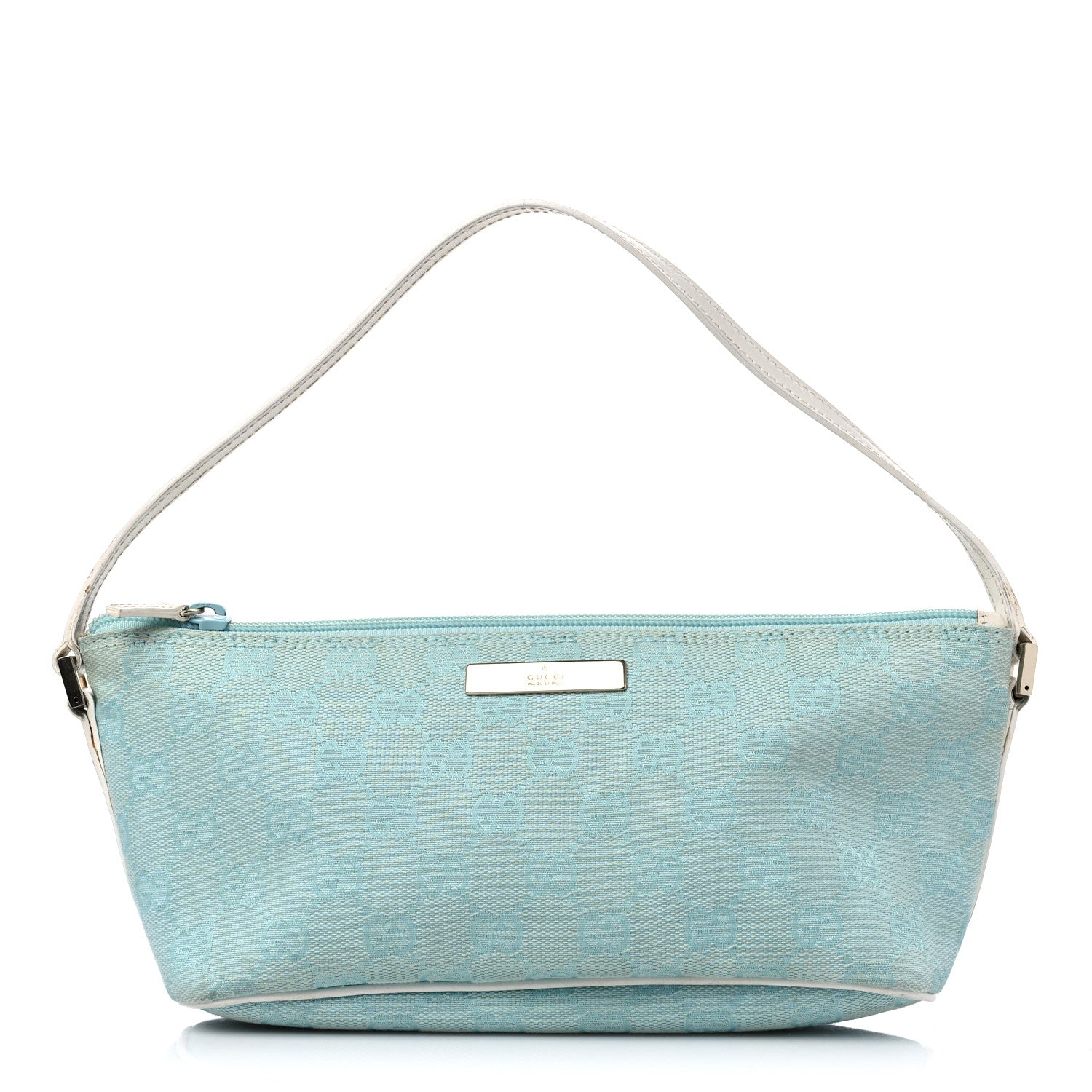 Gucci Monogram Boat Pochette Blue 1 of 16