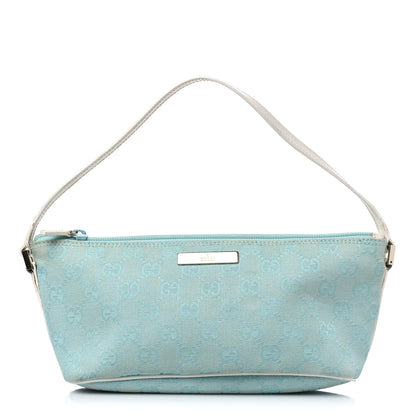 Gucci Monogram Boat Pochette Blue 1 of 16