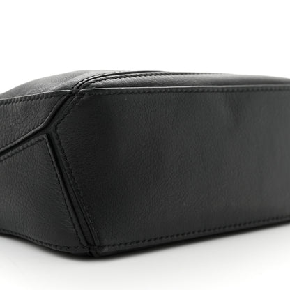 Loewe Calfskin Mini Puzzle Bag Black 8 of 9