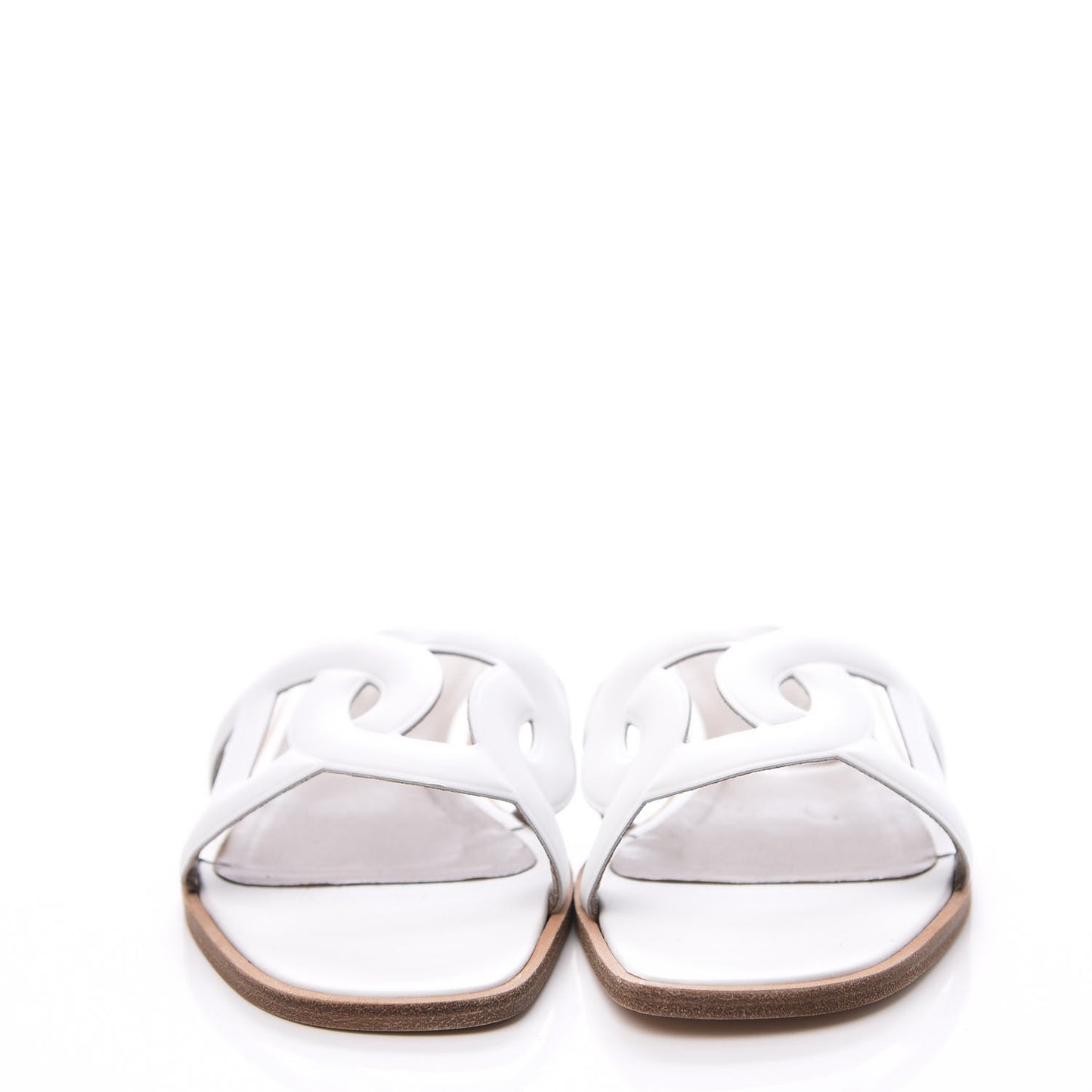 Calfskin Omaha Sandals 37.5 White