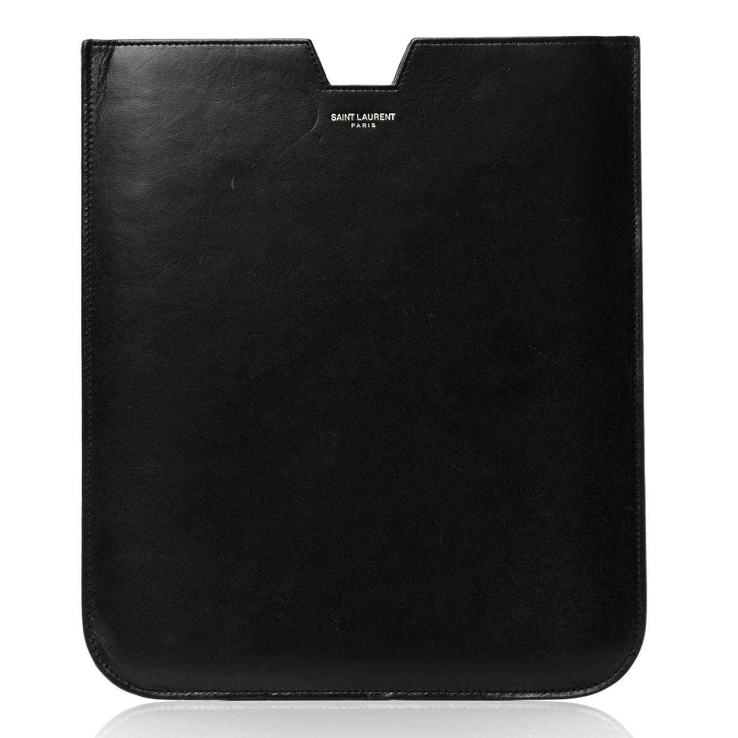 Calfskin iPad Case Black