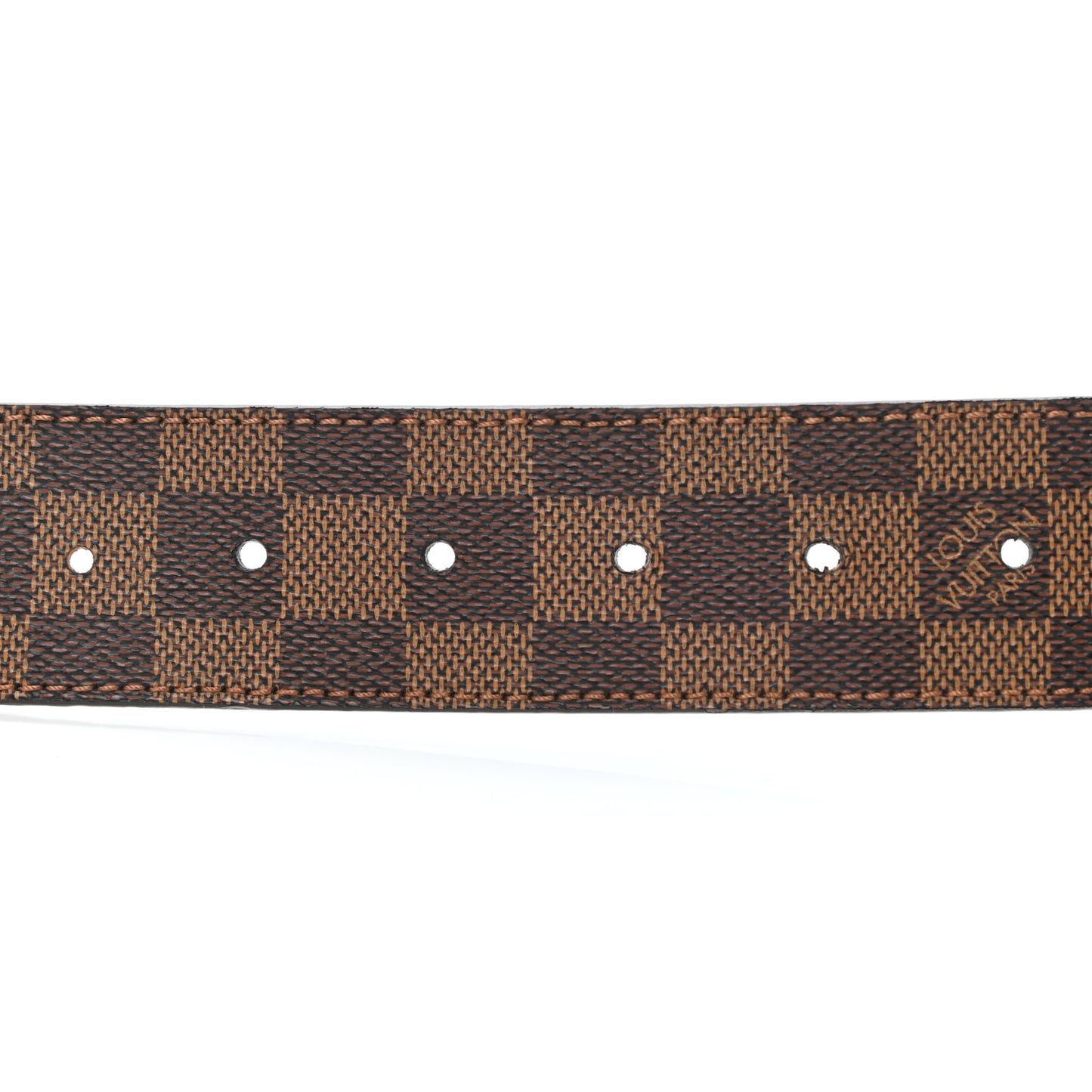 Damier Ebene 40mm LV Initiales Belt 85 34