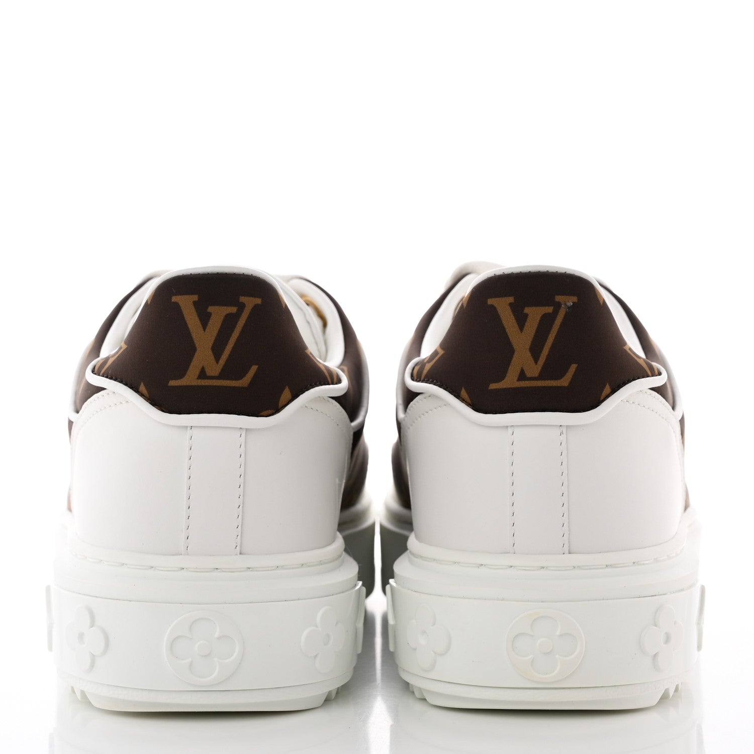 Louis Vuitton Monogram Nylon Time Out Sneakers 38 5 of 14