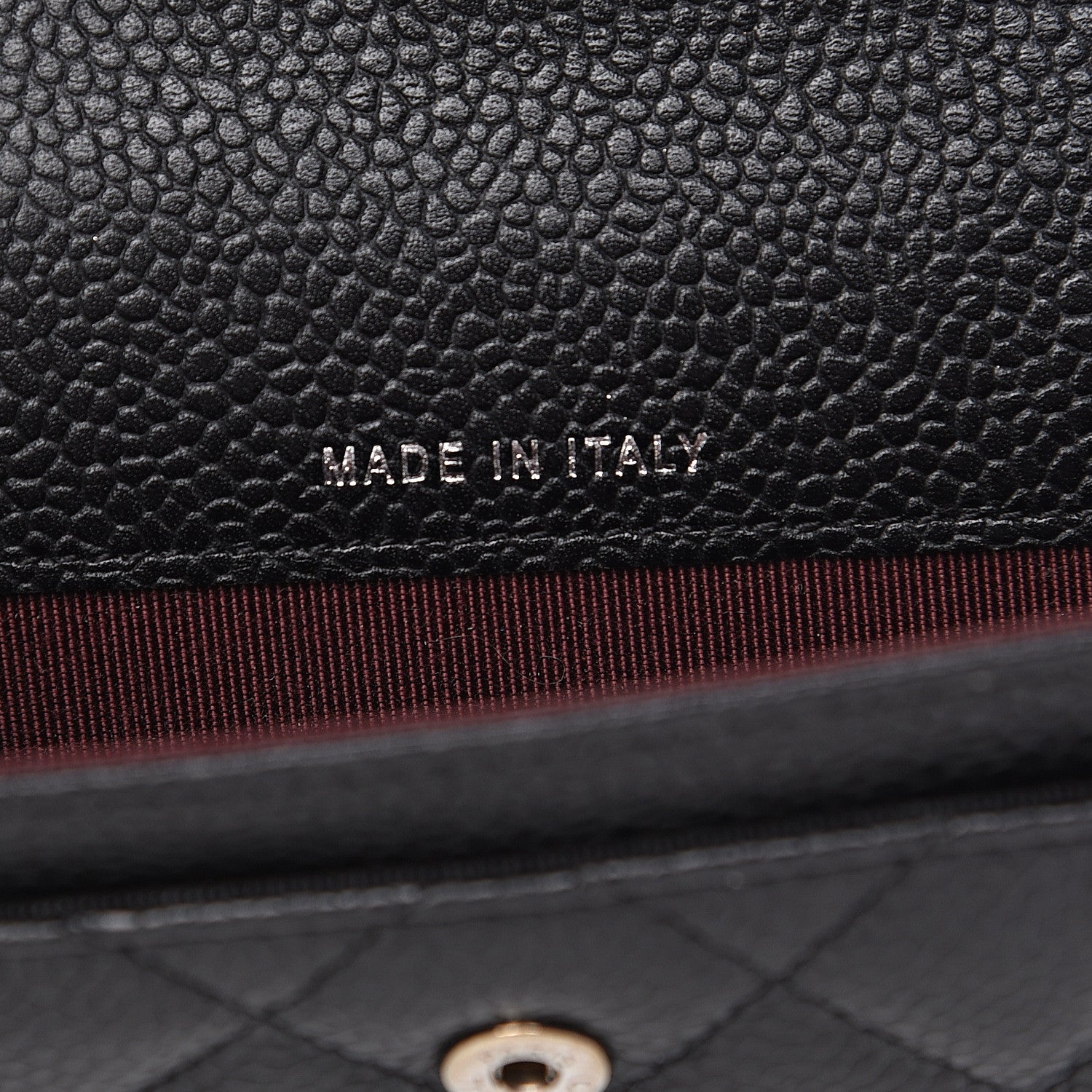 Chanel Caviar Quilted Flap Card Holder Black 6 of 9