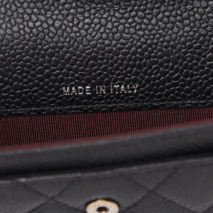 Chanel Caviar Quilted Flap Card Holder Black 6 of 9