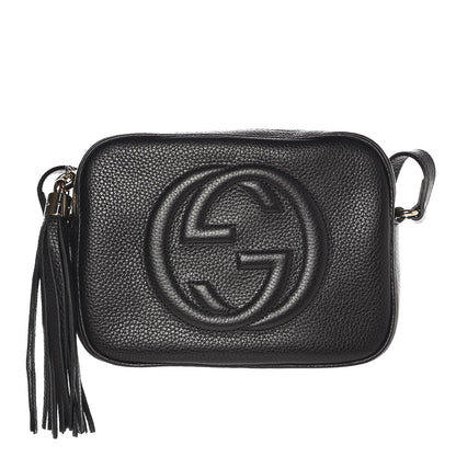 Gucci Pebbled Calfskin Small Soho Disco Bag Black 1 of 7