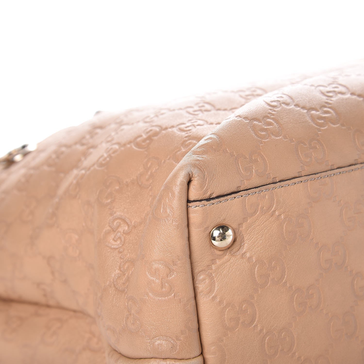 Gucci Guccissima Large Tassel Tote Beige 8 of 11