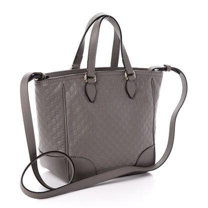 Gucci Microguccissima Small Bree Tote Graphite 3 of 9