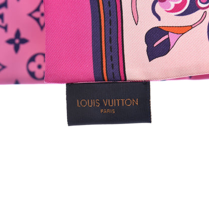 Louis Vuitton Silk Monogram Superstition Bandeau Rose 3 of 5
