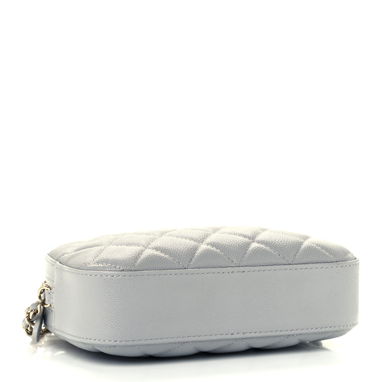 Chanel Caviar Quilted Camera Case Grey 4 of 10