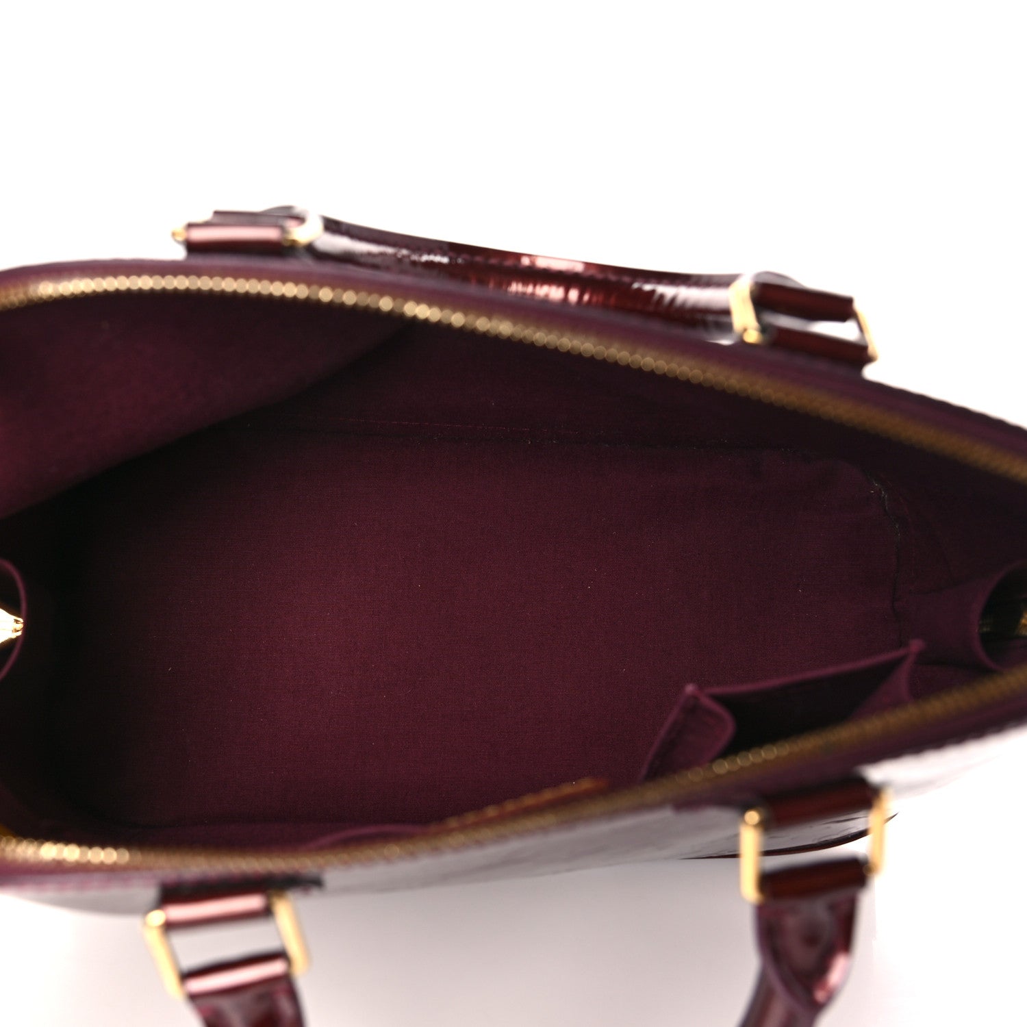 Louis Vuitton Vernis Alma PM Rouge Fauviste 5 of 8