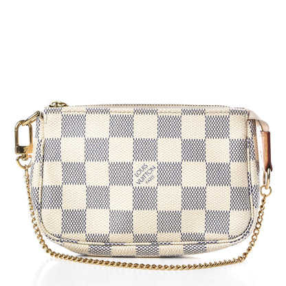 Louis Vuitton Damier Azur Mini Pochette Accessories 1 of 9