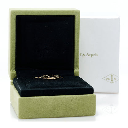 Van Cleef & Arpels 18K Yellow Gold Black Onyx Vintage Alhambra Pendant Necklace 6 of 6