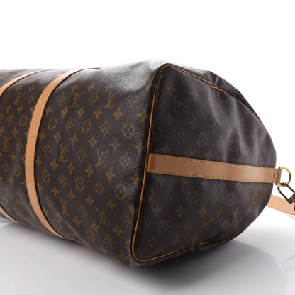 Louis Vuitton Monogram Keepall Bandouliere 60 8 of 10