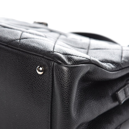 Chanel Caviar Quilted Shopping Tote Black 9 of 9