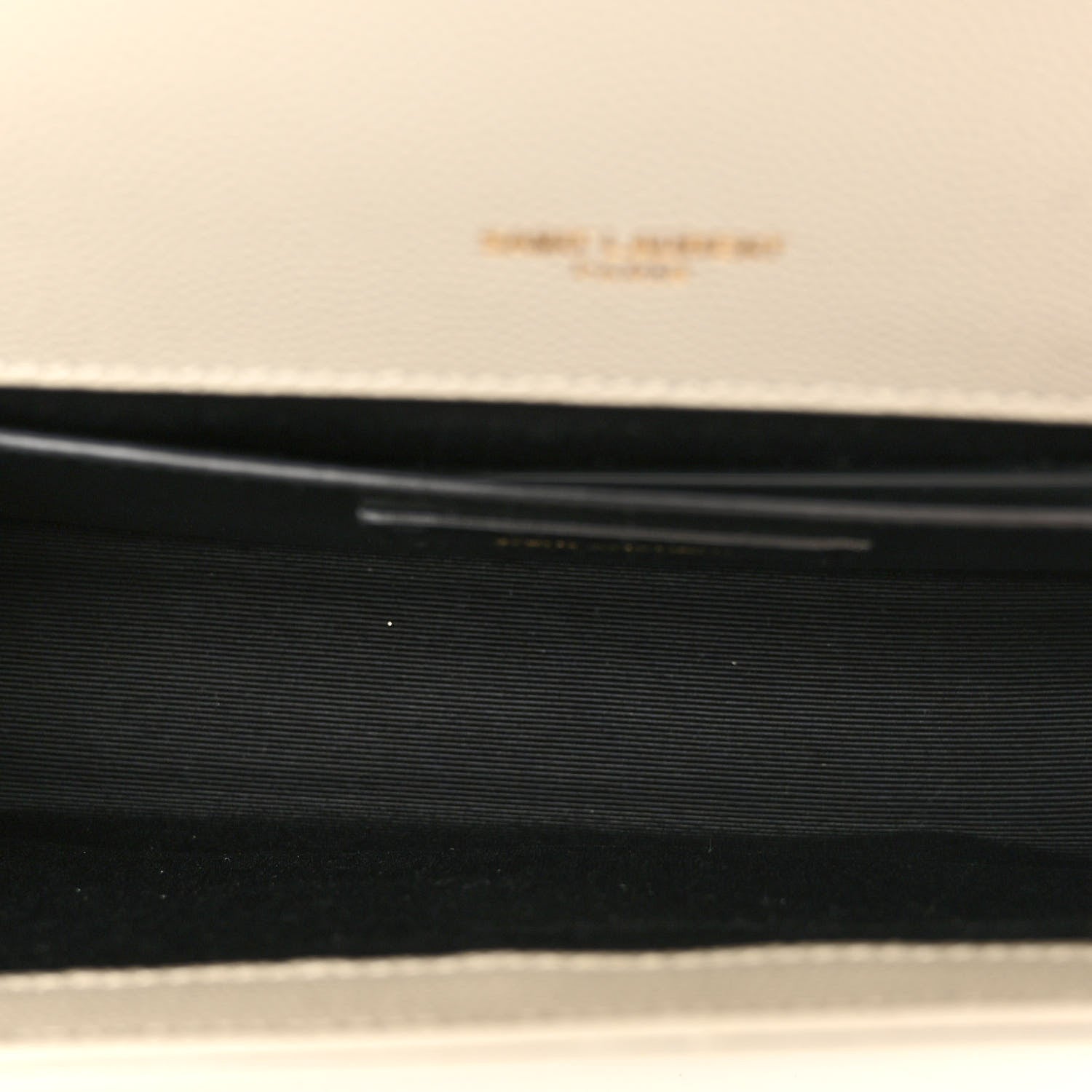 Saint Laurent Grain De Poudre Medium Classic Monogram Kate Satchel Crema Soft 5 of 9