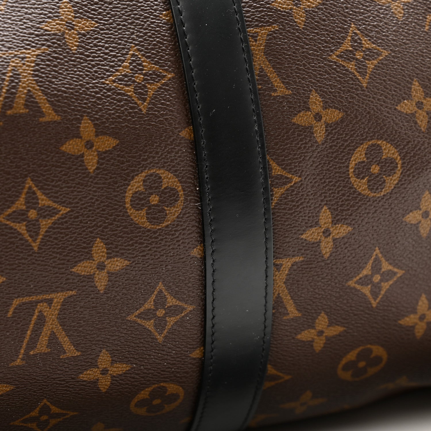 Louis Vuitton Monogram Macassar Keepall Bandouliere 55 13 of 13